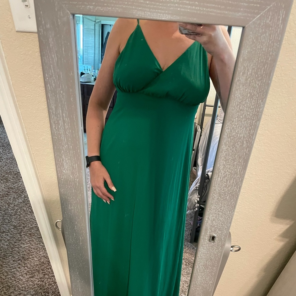 Emerald green maxi!